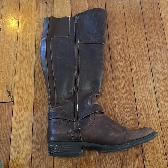 GUESS Leather Riding Boots - Picture 5 of 9